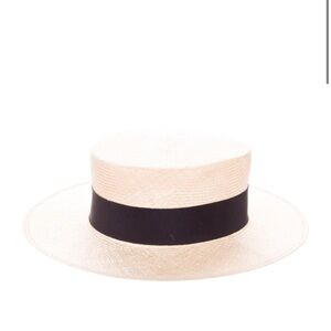 FEDERICA MORETTI
Straw Boater Hat